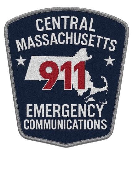 Central Massachusetts 911 Emergency Communications shoulder patch
